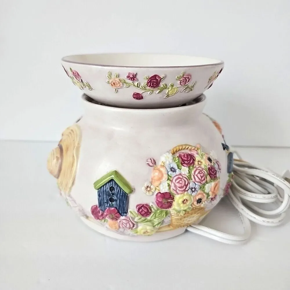 Laurie Korsgaden Watercolors Spring Blossom Electric Wax Melts Warmer Flowers